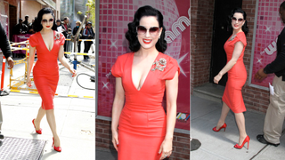 Dita Von Teese Is Perfect From Hair To Heels